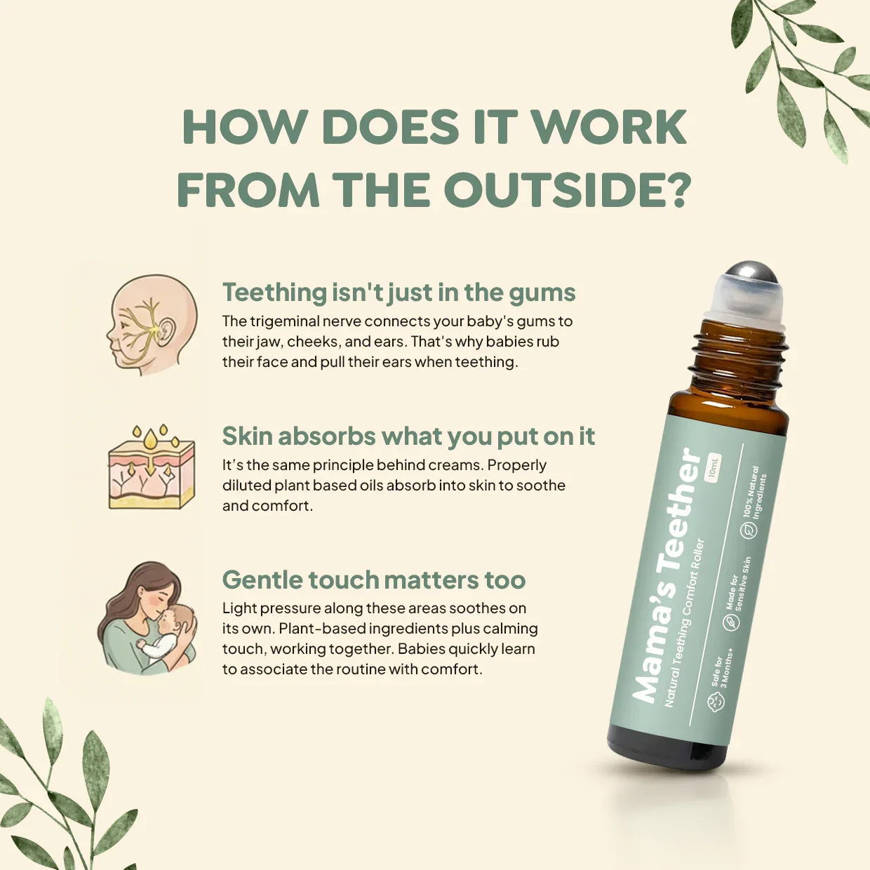 Mamas Teether: Teething Roller